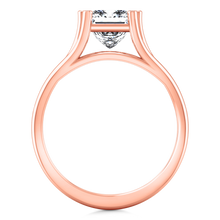 Load image into Gallery viewer, Solitaire Princess Cut Engagement Ring Bella