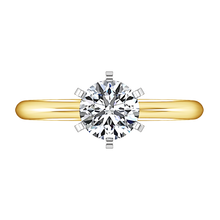 Load image into Gallery viewer, Solitaire Engagement Ring Classic 6 Prong