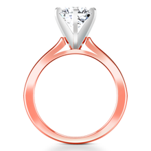 Load image into Gallery viewer, Solitaire Engagement Ring Petite Cathedral