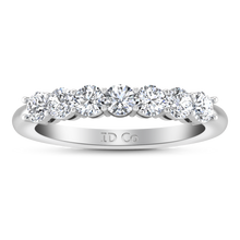 Load image into Gallery viewer, Seven Stone Diamond Wedding Band Coventry