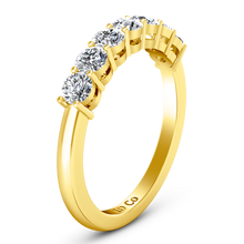 Load image into Gallery viewer, Seven Stone Diamond Wedding Band Siena