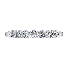 Load image into Gallery viewer, Seven Stone Diamond Wedding Band Siena