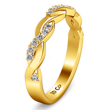Load image into Gallery viewer, Diamond Wedding Band Willow