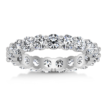 Load image into Gallery viewer, Eternity Ring Vogue 1.68 Cts 14K White Gold