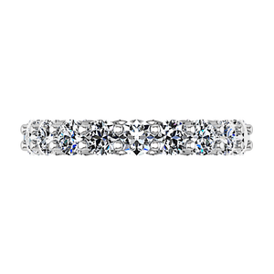 Eternity Ring Vogue 1.68 Cts 14K White Gold