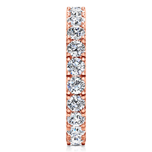 Load image into Gallery viewer, Eternity Ring Natasha 1.6 Cts 14K White Gold
