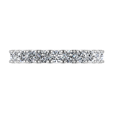 Load image into Gallery viewer, Eternity Ring Natasha 1.6 Cts 14K White Gold