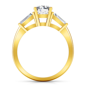 Three Stone Engagement Ring Jenna