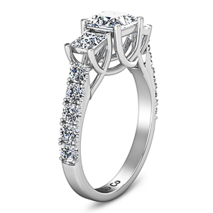 Three Stone Engagement Ring Enchantment Lattice