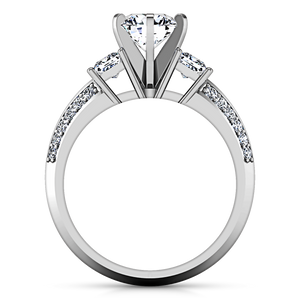 Three Stone Engagement Ring Ivana